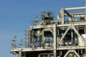 Coal seam gas factory